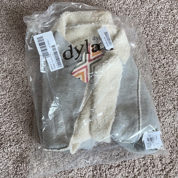 Dylan Los Angeles heather Fleece Vest M - Picture 6 of 8